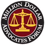 John Wright Law Firm, Million Dollar Advocates Forum